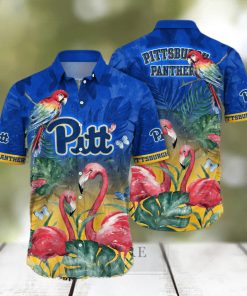 Pittsburgh Panthers NCAA Flower Full Print Unisex Hawaiian Shirt