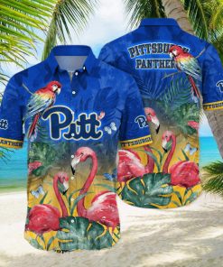 Pittsburgh Panthers NCAA Flower Full Print Unisex Hawaiian Shirt