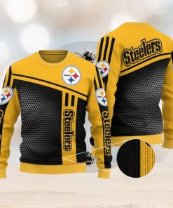 Pittsburgh Steelers Ugly Christmas Reindeer Xmas Sweater Gather Gift Mens  Women - Limotees