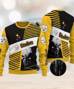 Pittsburgh Steelers 3D Woolen Sweater Snowflake Gift For Men And Women