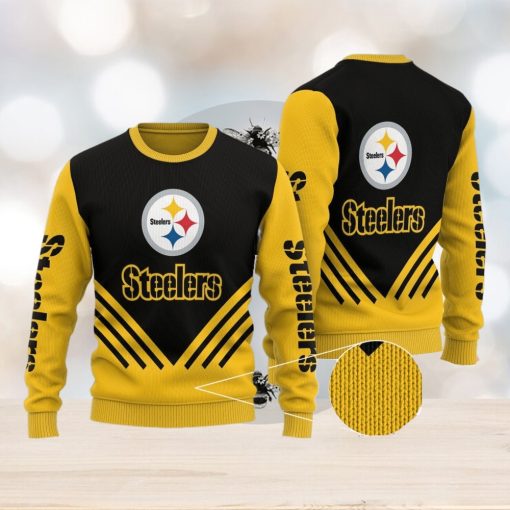 Pittsburgh Steelers 3D Woolen Sweater Wintertime Gift For Men And Women