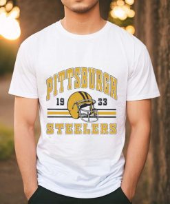 Pittsburgh "Go Steelers" T Shirt Custom Bleached NFL