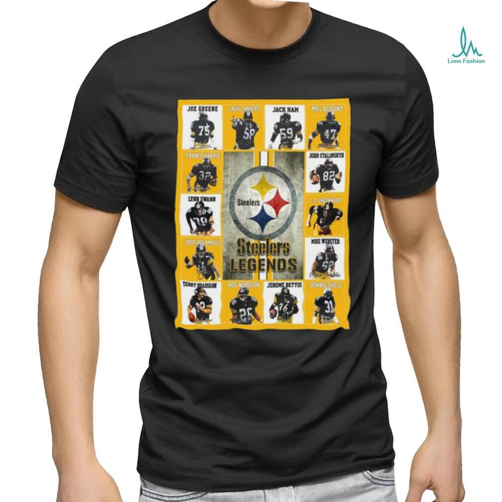 Pittsburgh Steelers Legends Unisex T Shirt - Limotees