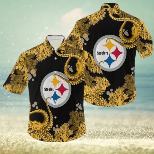 Pittsburgh Steelers NFL Authentic Trending Hawaiian Shirt Tropical Gift For Men And Women Fans