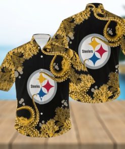 Pittsburgh Steelers NFL Authentic Trending Hawaiian Shirt Tropical Gift For Men And Women Fans