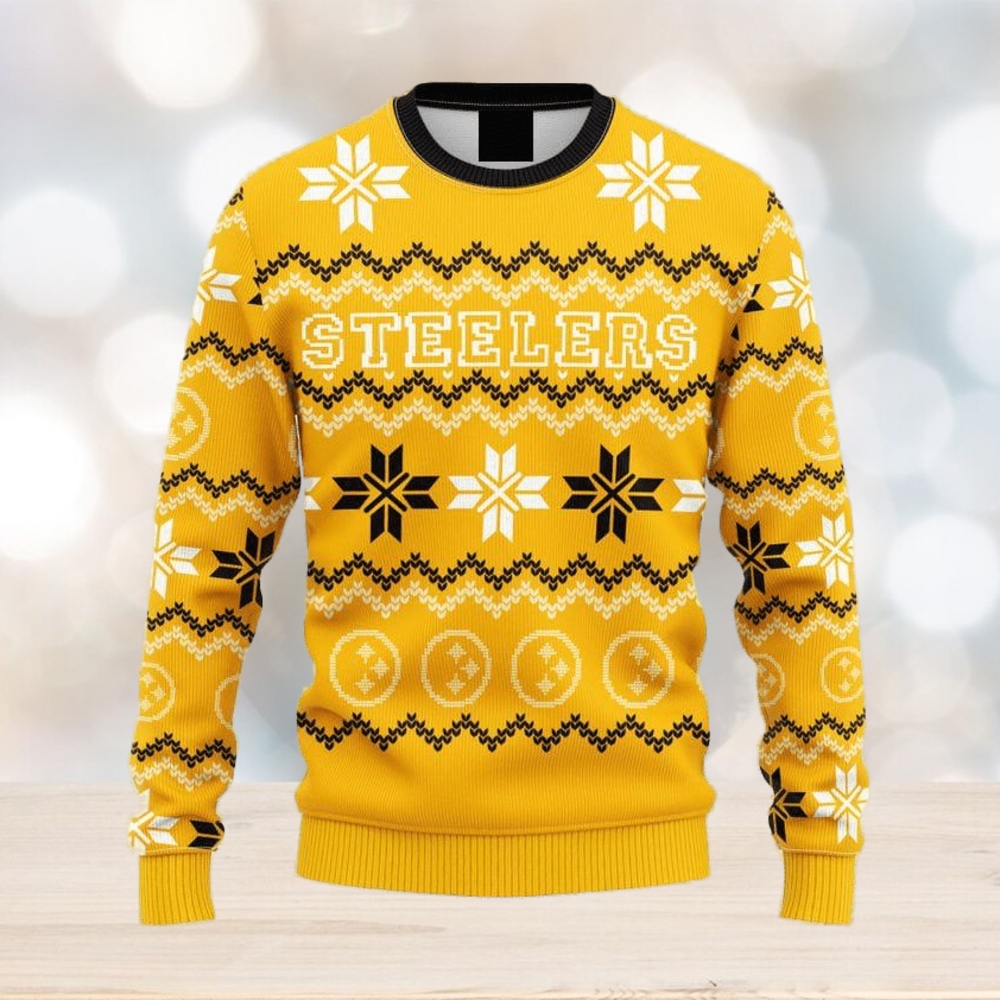 Pittsburgh Steelers Sport Fans 3D Sweater Christmas Gift - Limotees