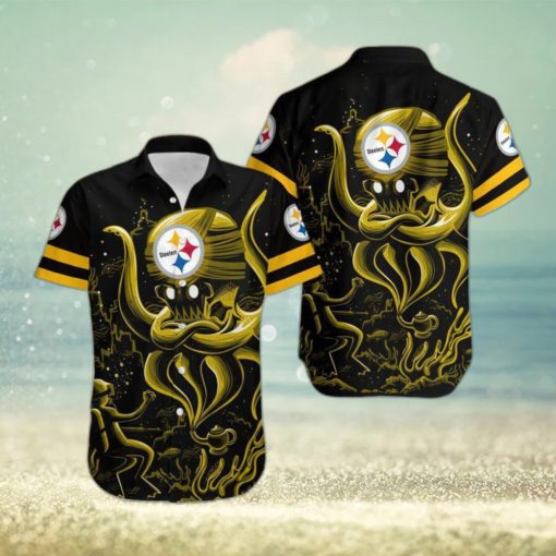 Pittsburgh Steelers Octopus Alibaba Genie Hawaiian Shirt Fans Gift For Halloween