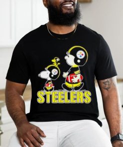 Pittsburgh Steelers Snoopy And Charlie Brown Peanuts 2023 Shirt
