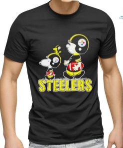 Pittsburgh Steelers Snoopy And Charlie Brown Peanuts 2023 Shirt