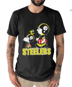 Pittsburgh Steelers Snoopy And Charlie Brown Peanuts 2023 Shirt