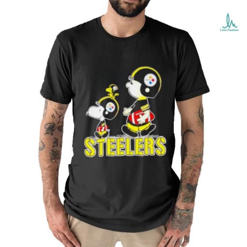 Pittsburgh Steelers Snoopy And Charlie Brown Peanuts 2023 Shirt