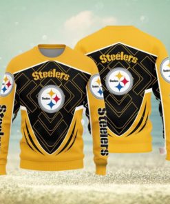 Pittsburgh Steelers Ugly Christmas Caro Xmas Sweater Friends Gift Mens Women