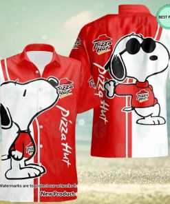 Pizza Hut Snoopy Shirt Hawaiian Shirt