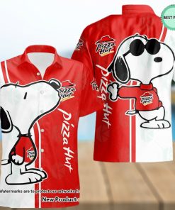 Pizza Hut Snoopy Shirt  Hawaiian Shirt