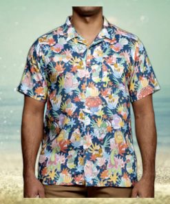 Pokemon Blossoming Friendships Hawaiian Shirt Summer Beach Gift