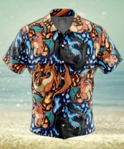 Pokemon Hawaiian Shirt Charizard Mega Evolution Beach Gift For Friend