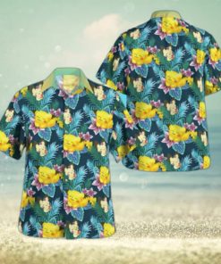 Pokemon Hawaiian Shirt Tropical Palm Leaves Pattern Beach Gift For Friend