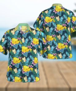 Pokemon Hawaiian Shirt Tropical Palm Leaves Pattern Beach Gift For Friend