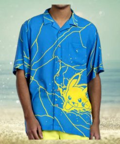 Pokemon Lightning Hawaiian Shirt Beach Gift For Best Friends