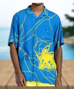 Pokemon Lightning Hawaiian Shirt Beach Gift For Best Friends