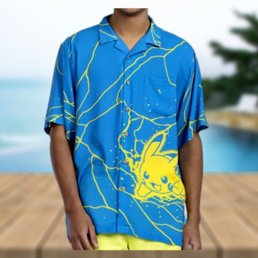 Pokemon Lightning Hawaiian Shirt Beach Gift For Best Friends