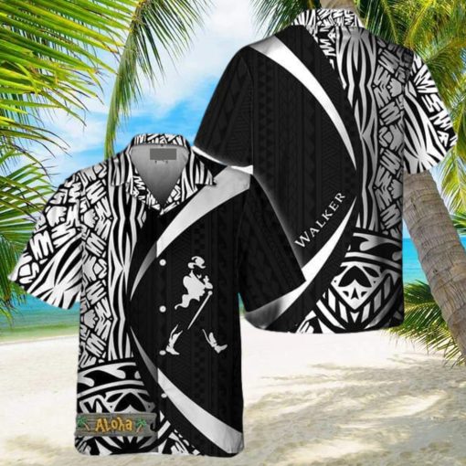 Polynesian Samoan Johnnie Walker Hawaiian Shirt For Men And Women Gift Hawaiian Beer