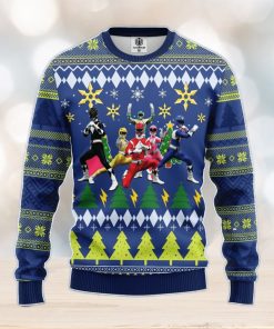 Power Rangers Amazing Gift Ugly Christmas 3D Sweater Christmas Gift For Men And Women