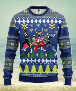 Power Rangers Amazing Gift Ugly Christmas 3D Sweater Christmas Gift For Men And Women