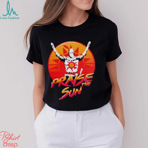 Praise The Sun Dark Souls T shirt