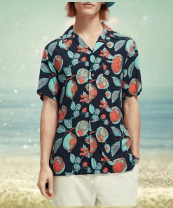 Printed camp hawaiian shirt