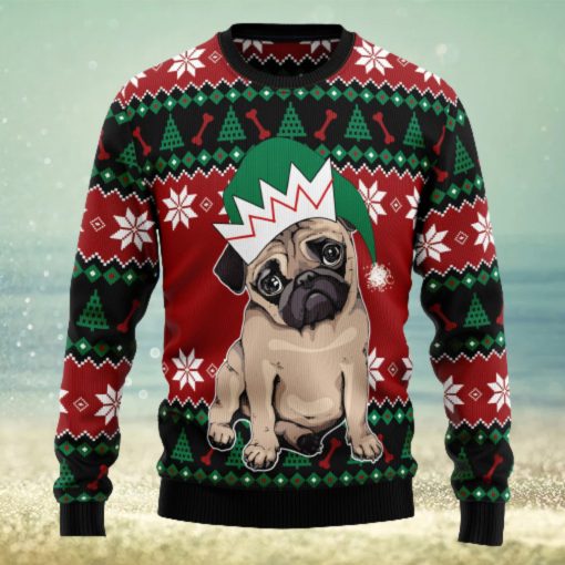 Pug Cute Ugly Christmas Sweater Thankgiving Gift Men Women