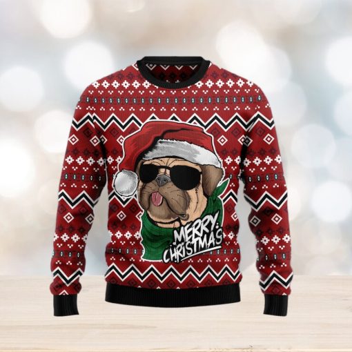 Pug Merry Ugly Christmas Sweater Gift Men Women