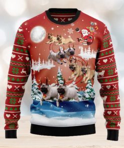 Pug Reindeer Ugly Christmas Sweater Thankgiving Gift Men Women