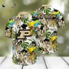 Rutgers Scarlet Knights NCAA Floral Full Printed Unisex Hawaiian Shirt