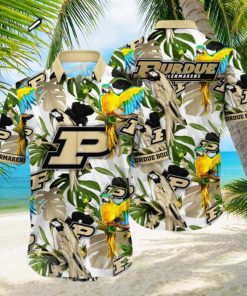 Purdue Boilermakers NCAA Floral Tropical Full Printing Hawaiian Shirt