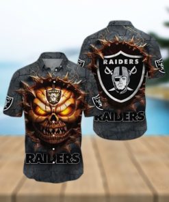 Raiders Hawaiian Shirt Halloween Horror Skull A Must Have For Any Halloween Party