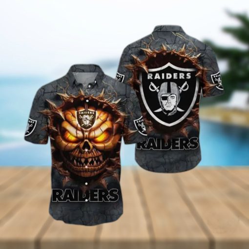 Raiders Hawaiian Shirt Halloween Horror Skull A Must Have For Any Halloween Party