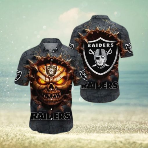 Raiders Hawaiian Shirt Halloween Horror Skull A Must Have For Any Halloween Party