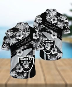 Raiders Hawaiian Shirt Skull And Flower For Those Who Love To Stand Out