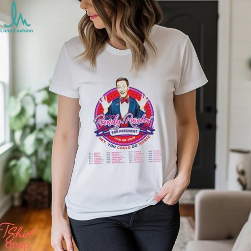 Randy Rainbow Shirt The For President Tour 2023 Fan T Shirt Unisex