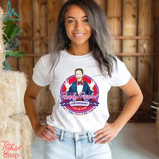 Randy Rainbow Shirt The For President Tour 2023 Fan T Shirt