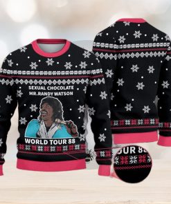 Randy Watson And The Sexual Chocolate Christmas Ugly Sweater Coming To America Christmas Sweater Christmas