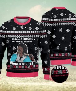 Randy Watson And The Sexual Chocolate Christmas Ugly Sweater Coming To America Christmas Sweater Christmas