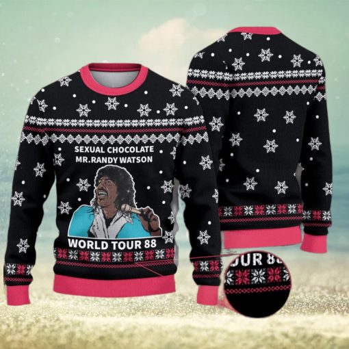 Randy Watson And The Sexual Chocolate Christmas Ugly Sweater Coming To America Christmas Sweater Christmas