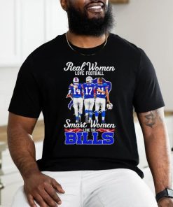 NEW 2023 Real Women Love Football Smart Women Love The Buffalo Bills Unisex  T-Shirt