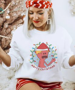 Red Meeseeks Merry Christmas shirt