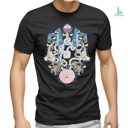 Regular Show T Shirt Ducks Bubbles Dance T Shirt