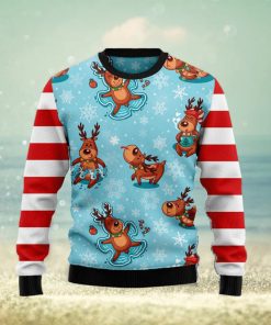 Reindeer Cute Ugly Christmas Sweater Gift Men Women