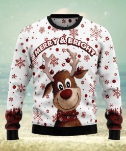 Womens hot sale rudolph sweater