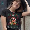 Lets Get Baked Funny Cookie Xmas Ugly Christmas Shirt